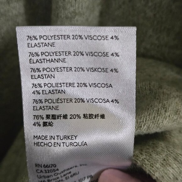 Maeve By Anthropologie Oversized Cowl Neck Bishop Sleeve Tunic Sweater Size M - Picture 9 of 9